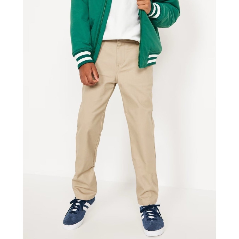 NWT Old Navy Uniform Pants Slim Built-In Flex - Boys Size 14 Slim‎